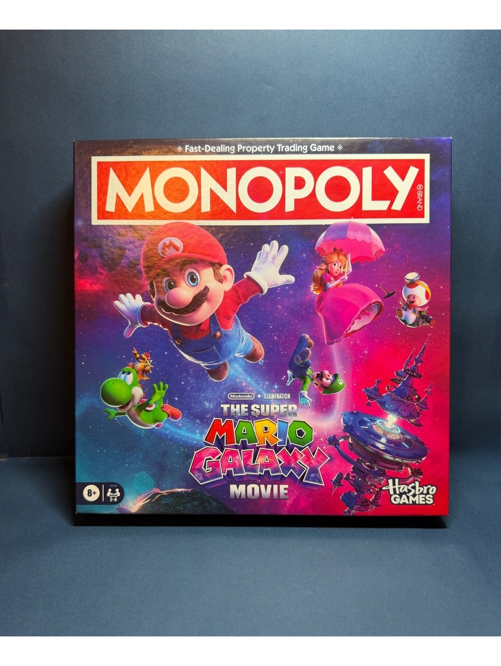 Monopoly The Super Mario Galaxy Movie Edition Board Game Family Game 2-6 Players